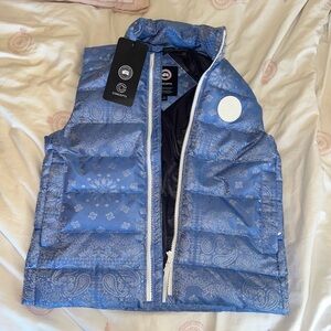 Canada goose puffer vest polar sky medium